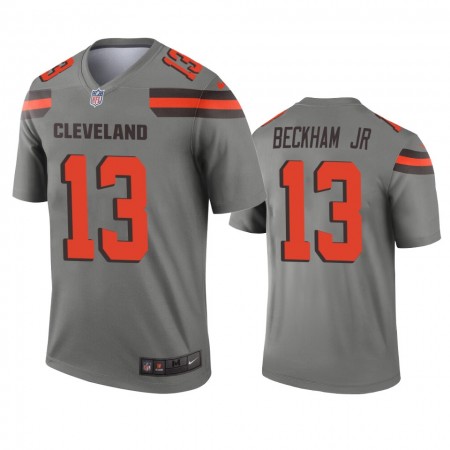 Miesten Cleveland Browns NFL Pelipaita Odell Beckham JR. 13 harmaa Inverted Legend